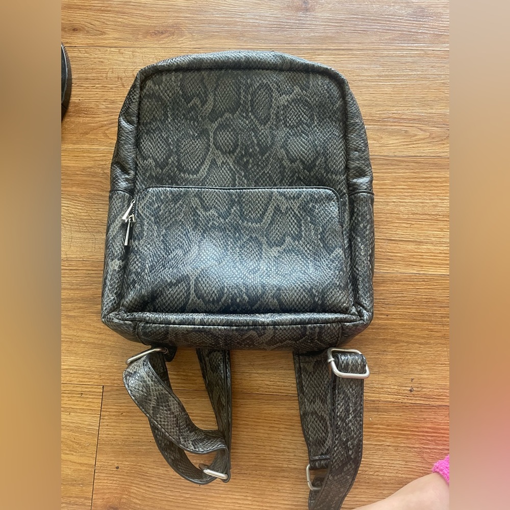 Snakeskin Backpack